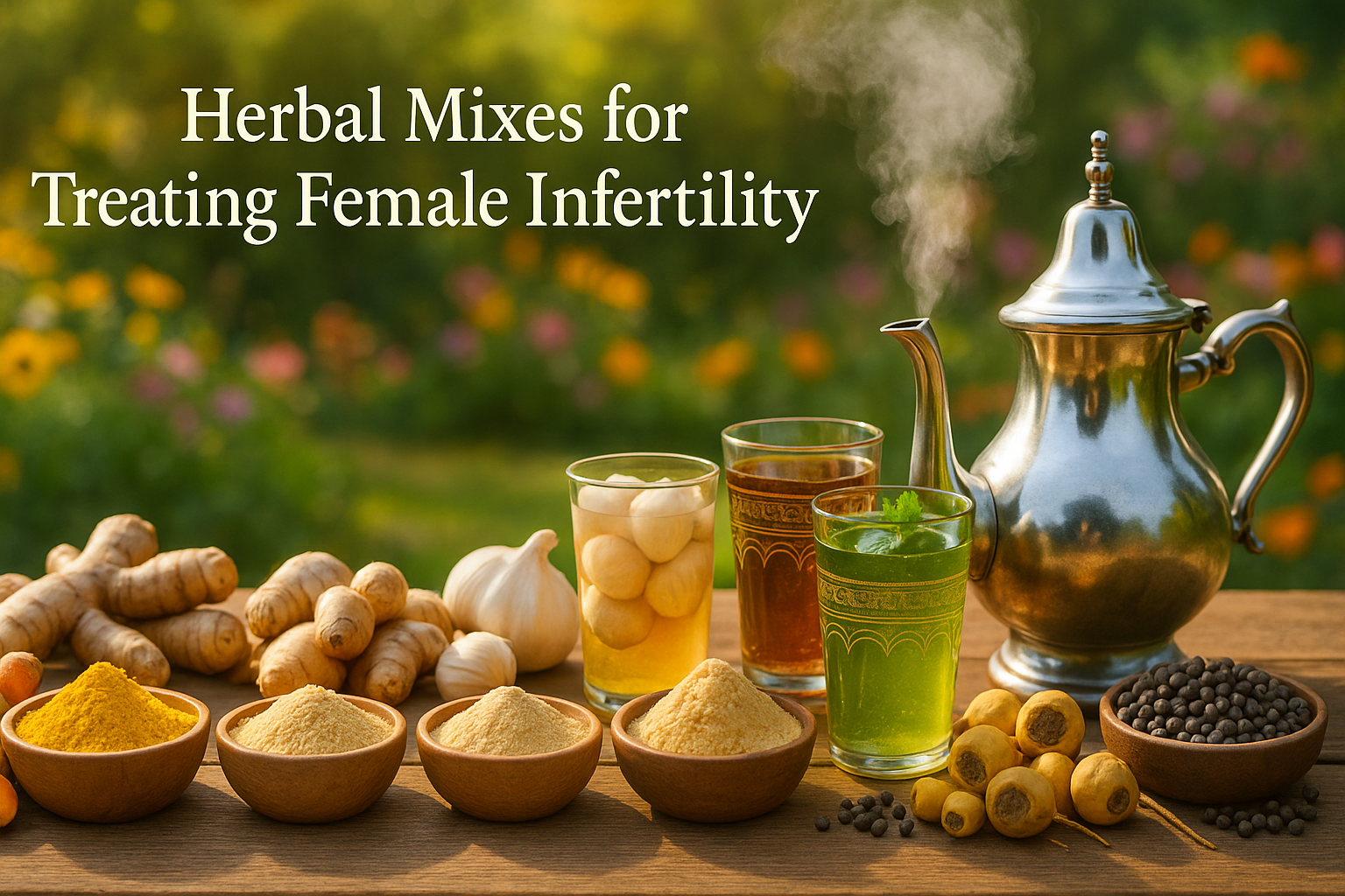أعشاب علاج العقم عند النساء