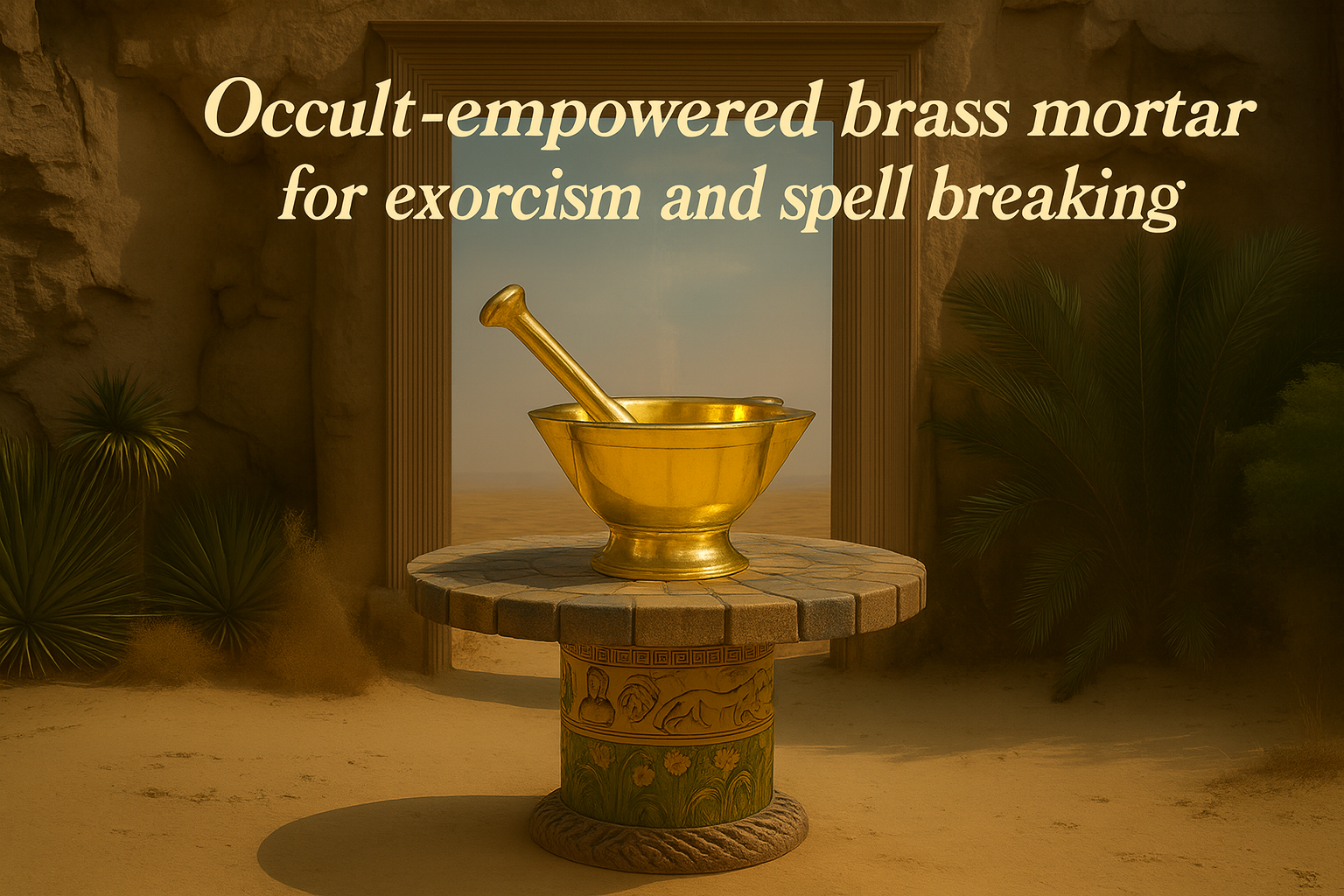 مهراس لطرد الجن وتحصين البيوت